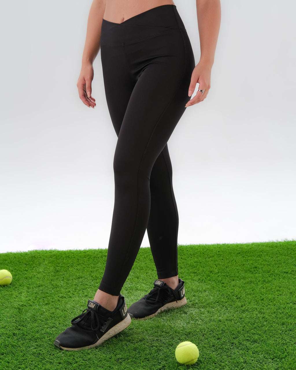 Cross Waist Active Leggings