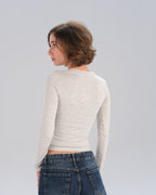 Long Sleeve V-Neck Top