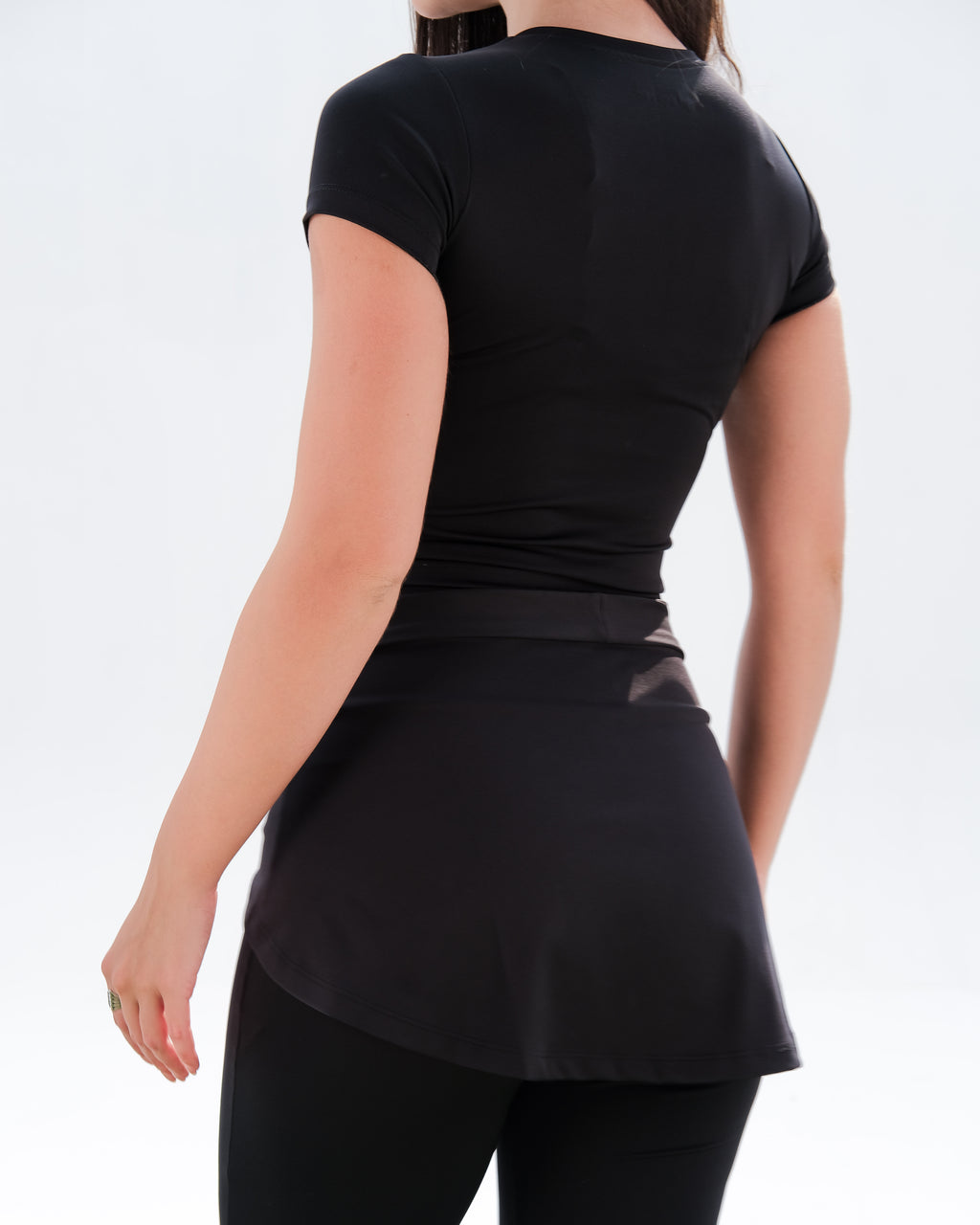 Tie Waist Active Skirt Cover