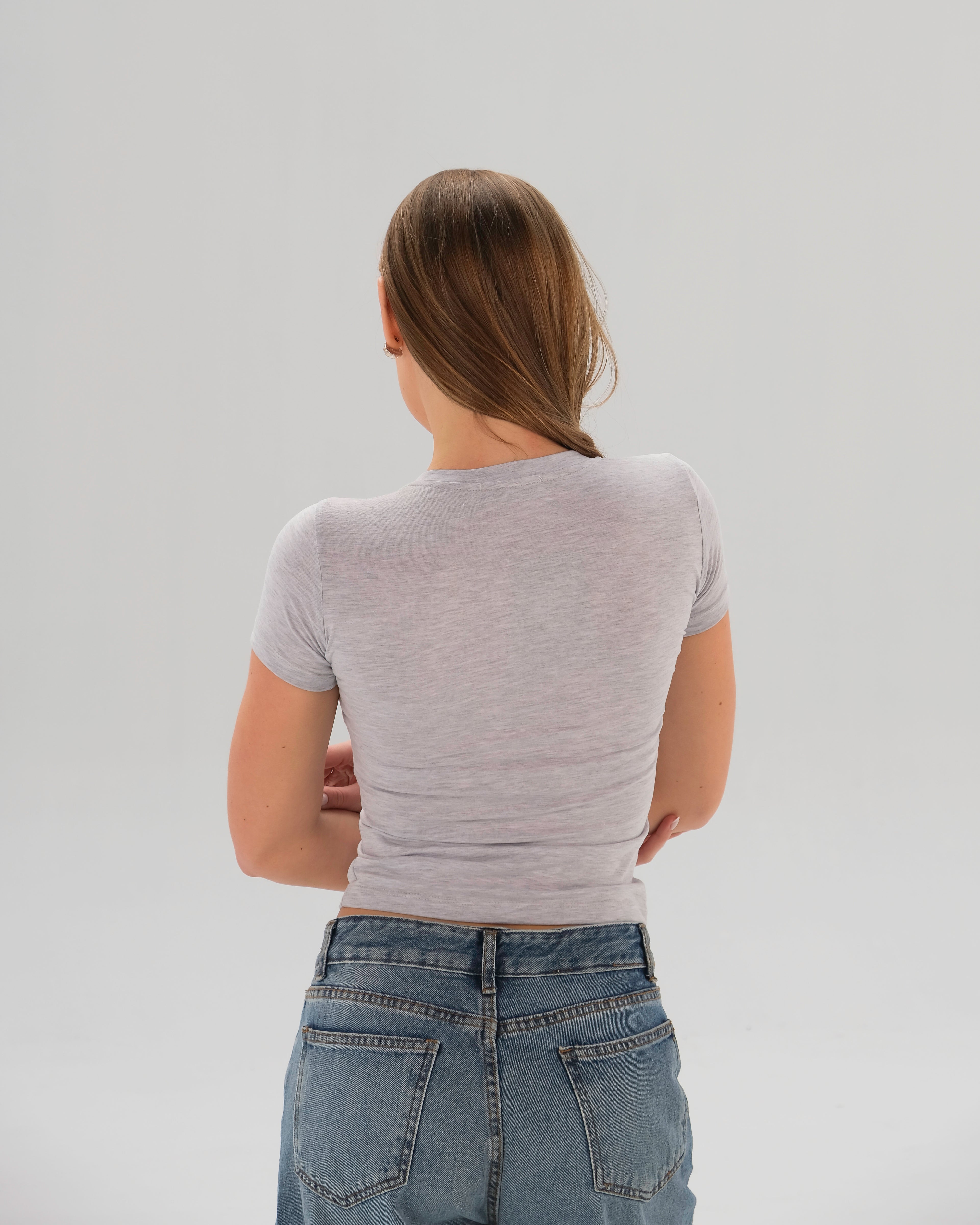 V-Neck Fitted Top
