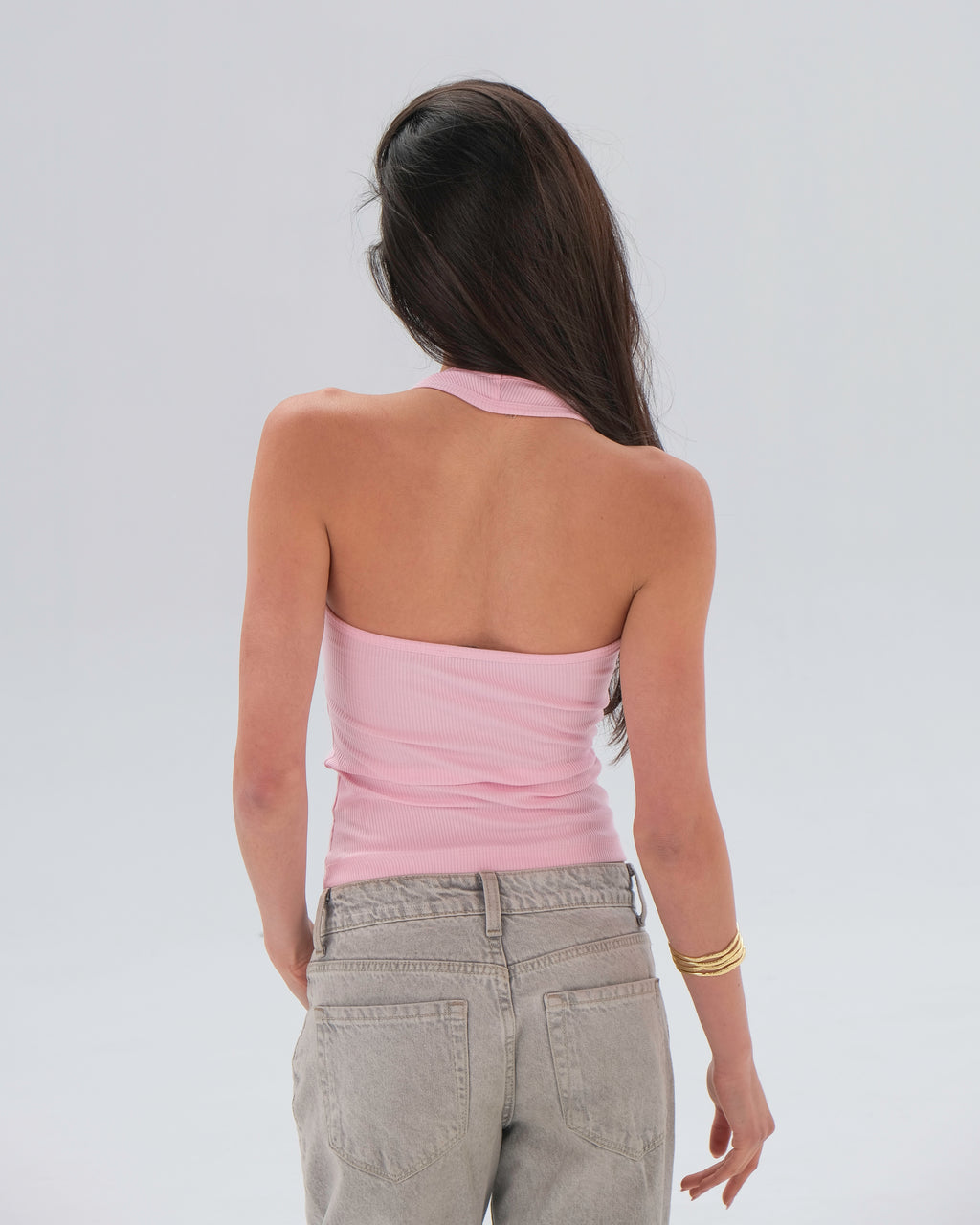 Ribbed Racerback Tank Top