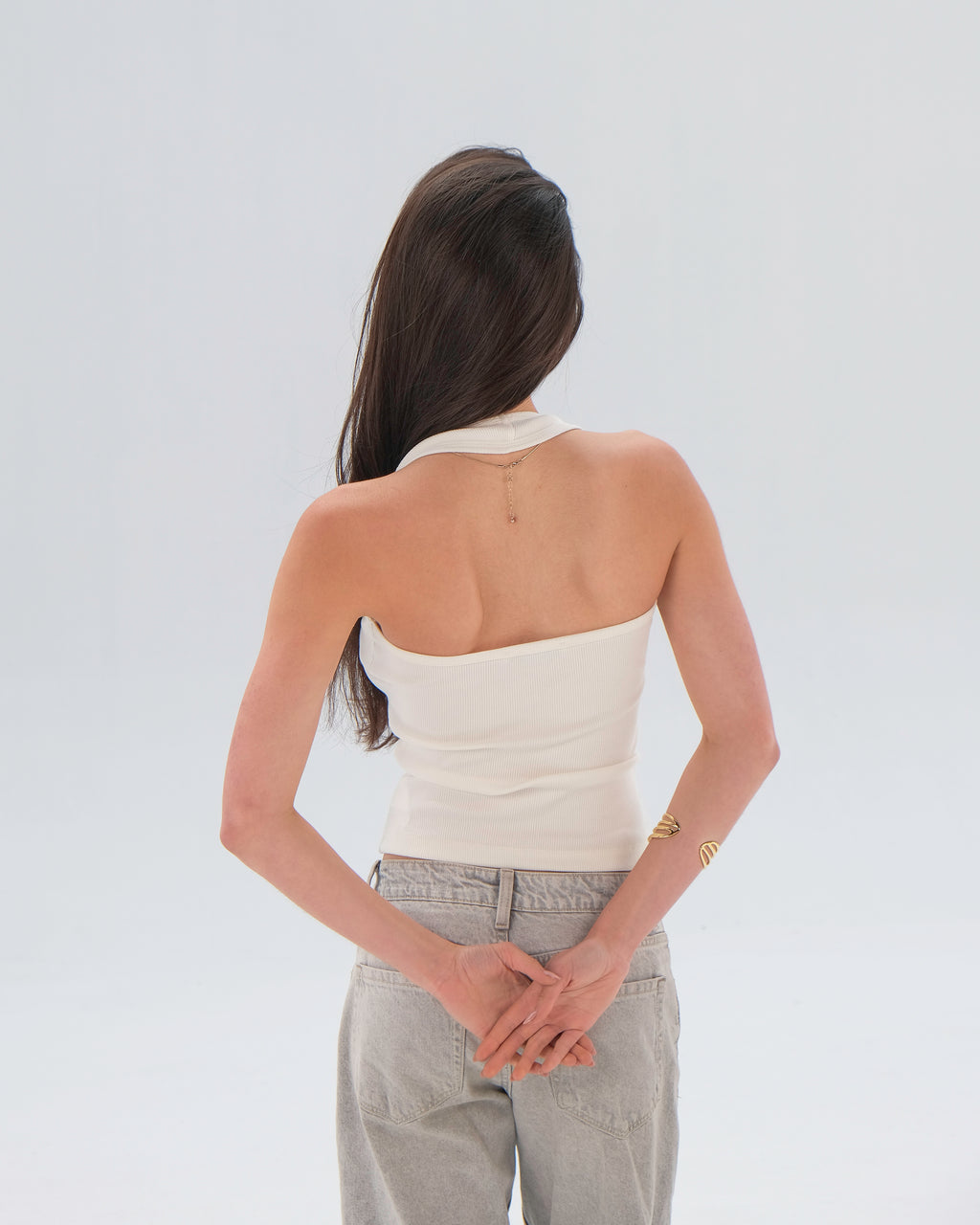 Ribbed Racerback Tank Top