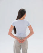 Fitted Short Sleeve Top
