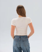 V-Neck Fitted Top