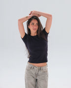 Fitted Short Sleeve Top