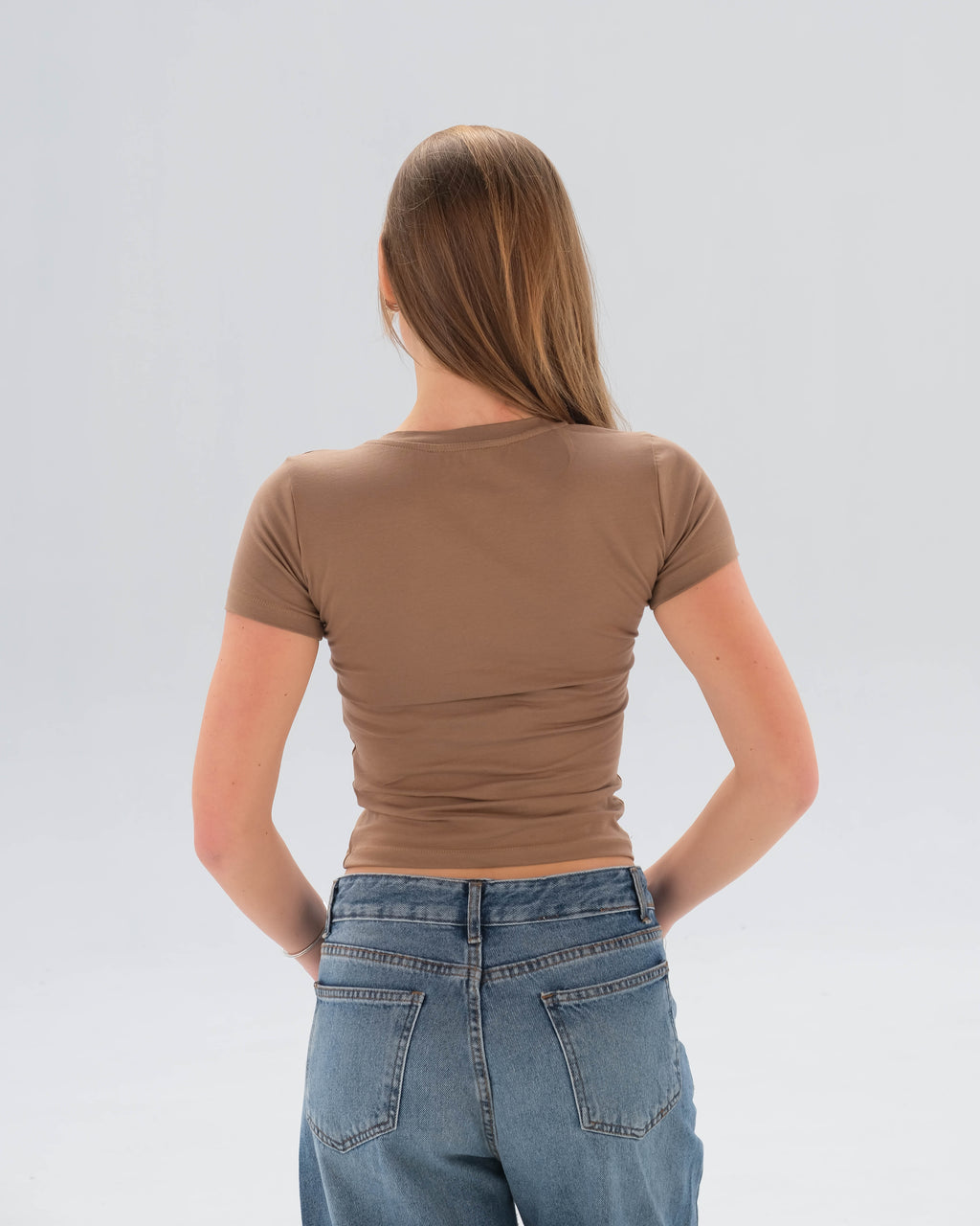 V-Neck Fitted Top