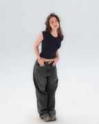 Sleeveless Fitted Top