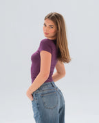 V-Neck Fitted Top