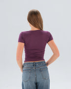 V-Neck Fitted Top