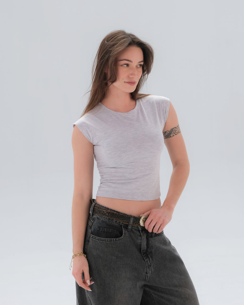 Sleeveless Fitted Top