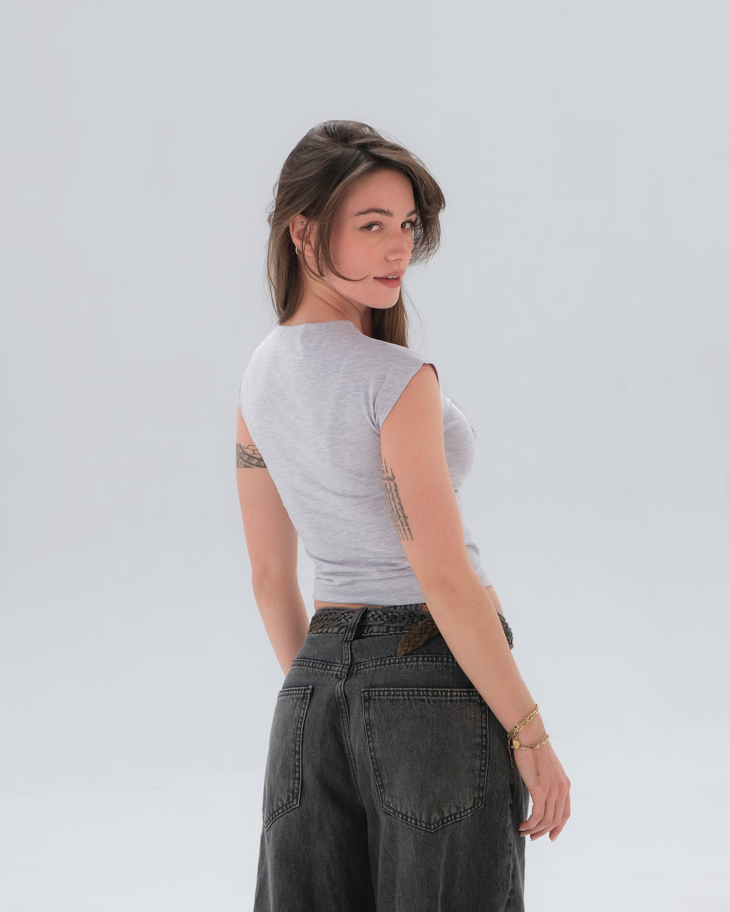 Sleeveless Fitted Top
