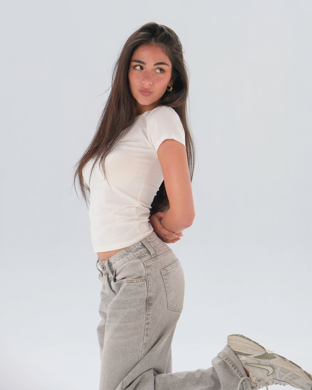 Fitted Short Sleeve Top