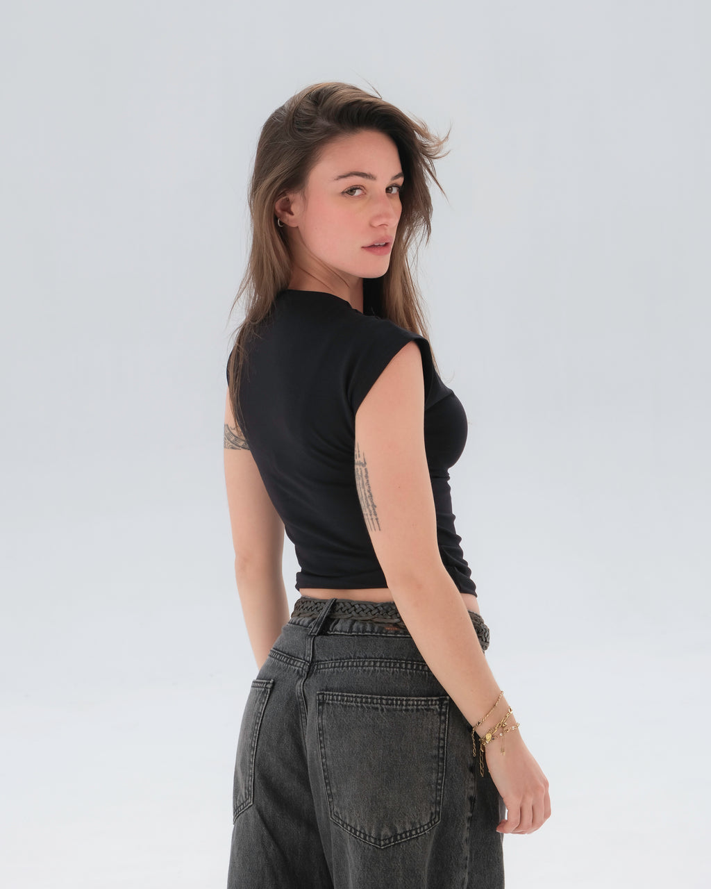 Sleeveless Fitted Top