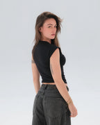 Sleeveless Fitted Top