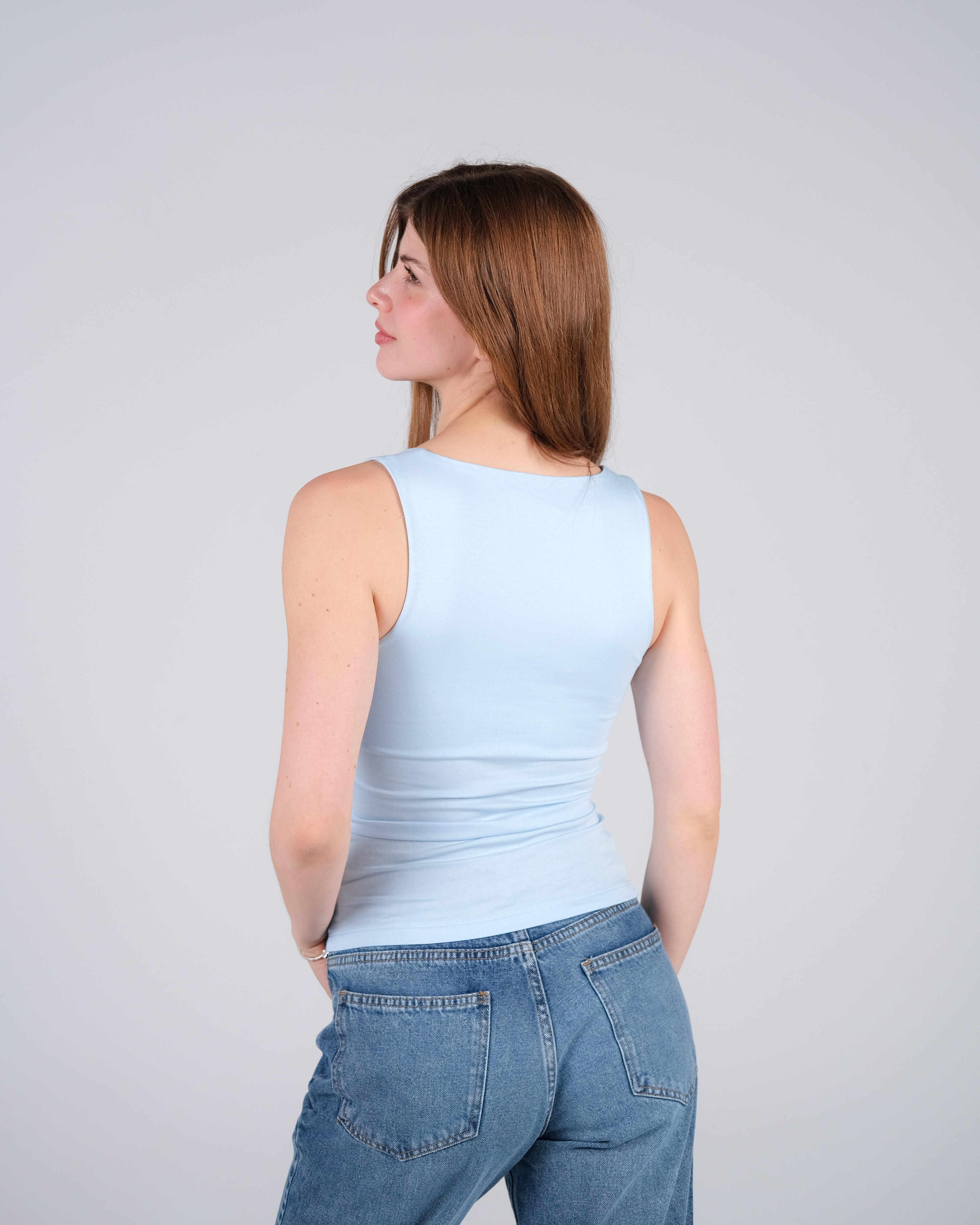 Square Neck Tank Top