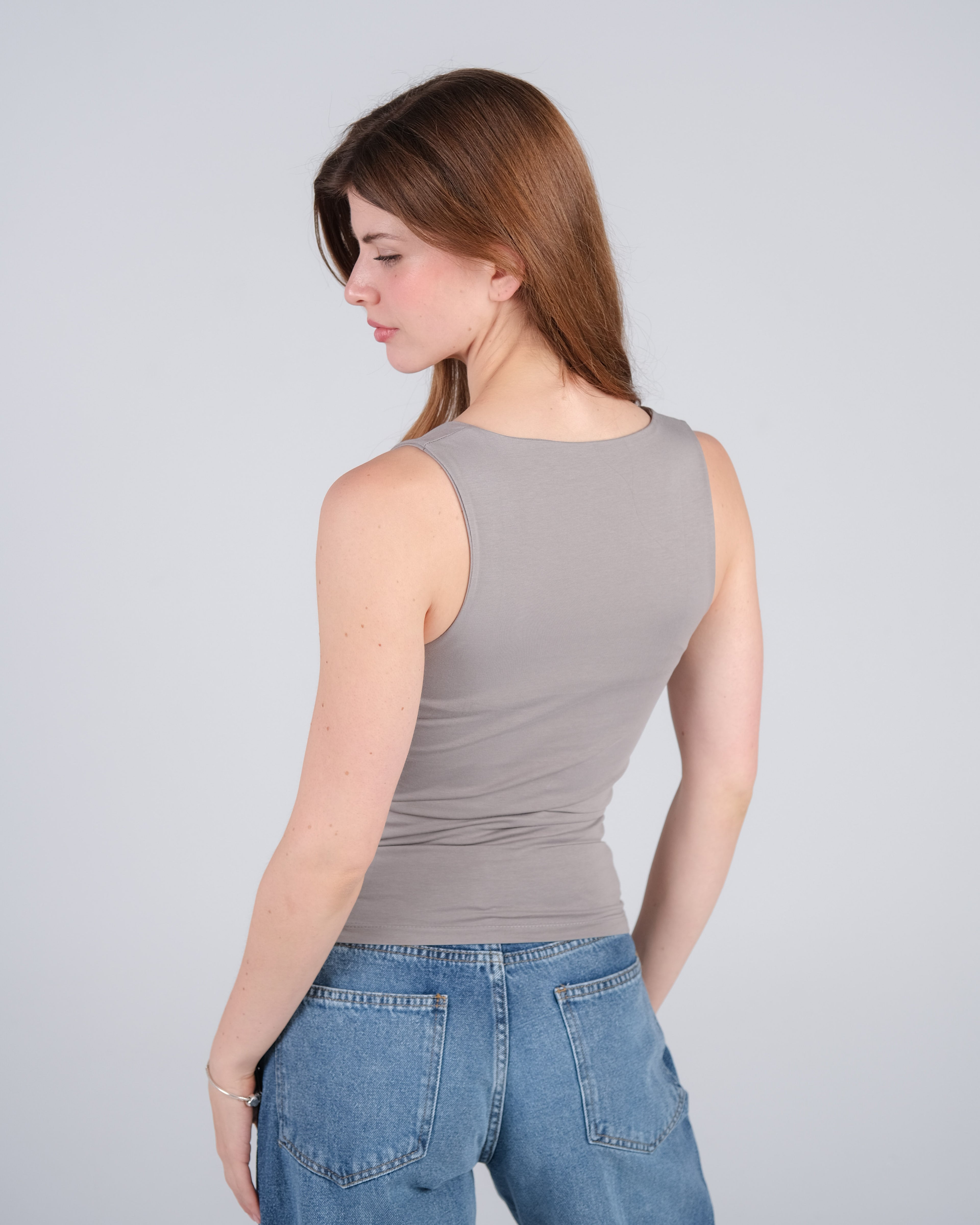 Square Neck Tank Top