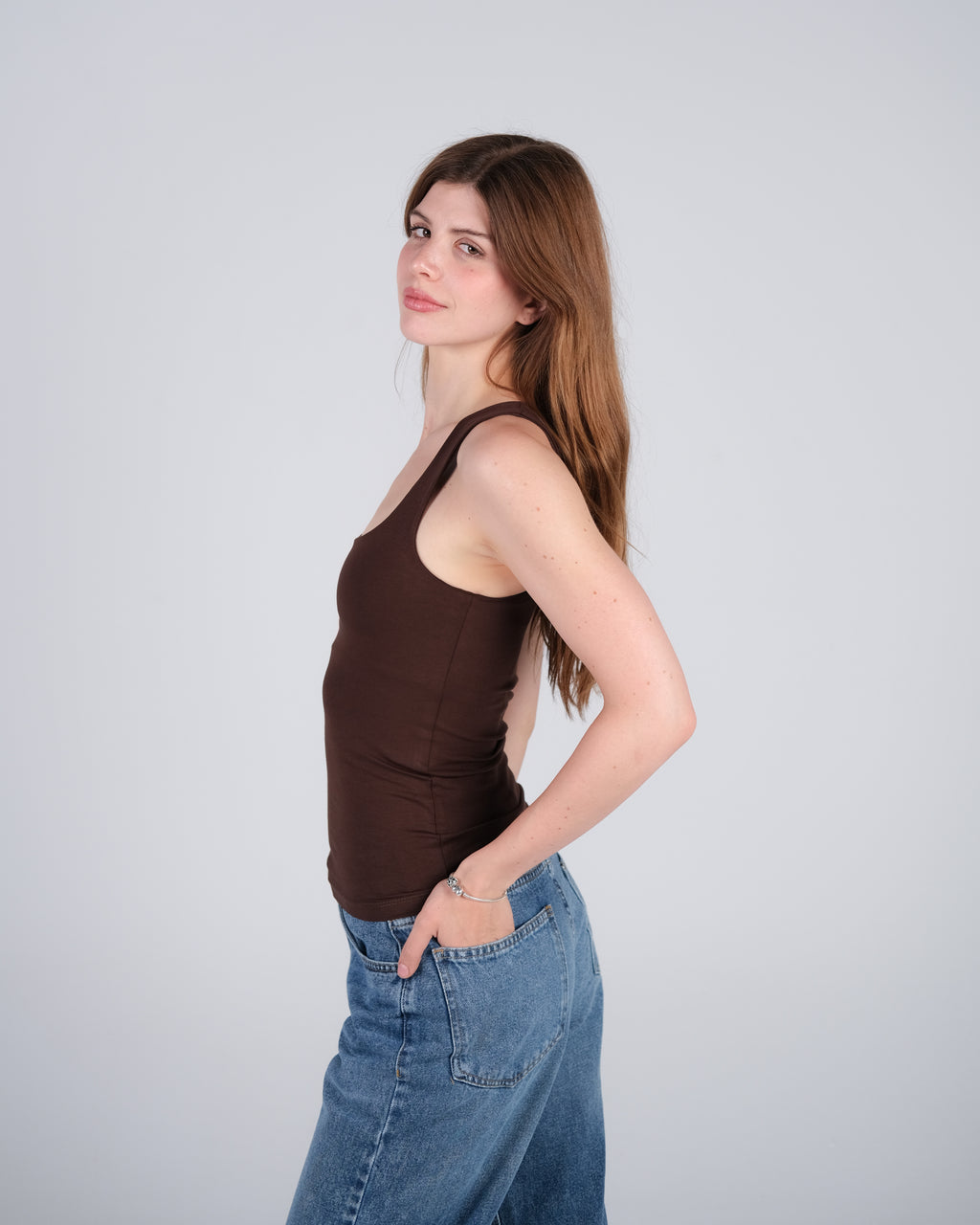 Square Neck Tank Top