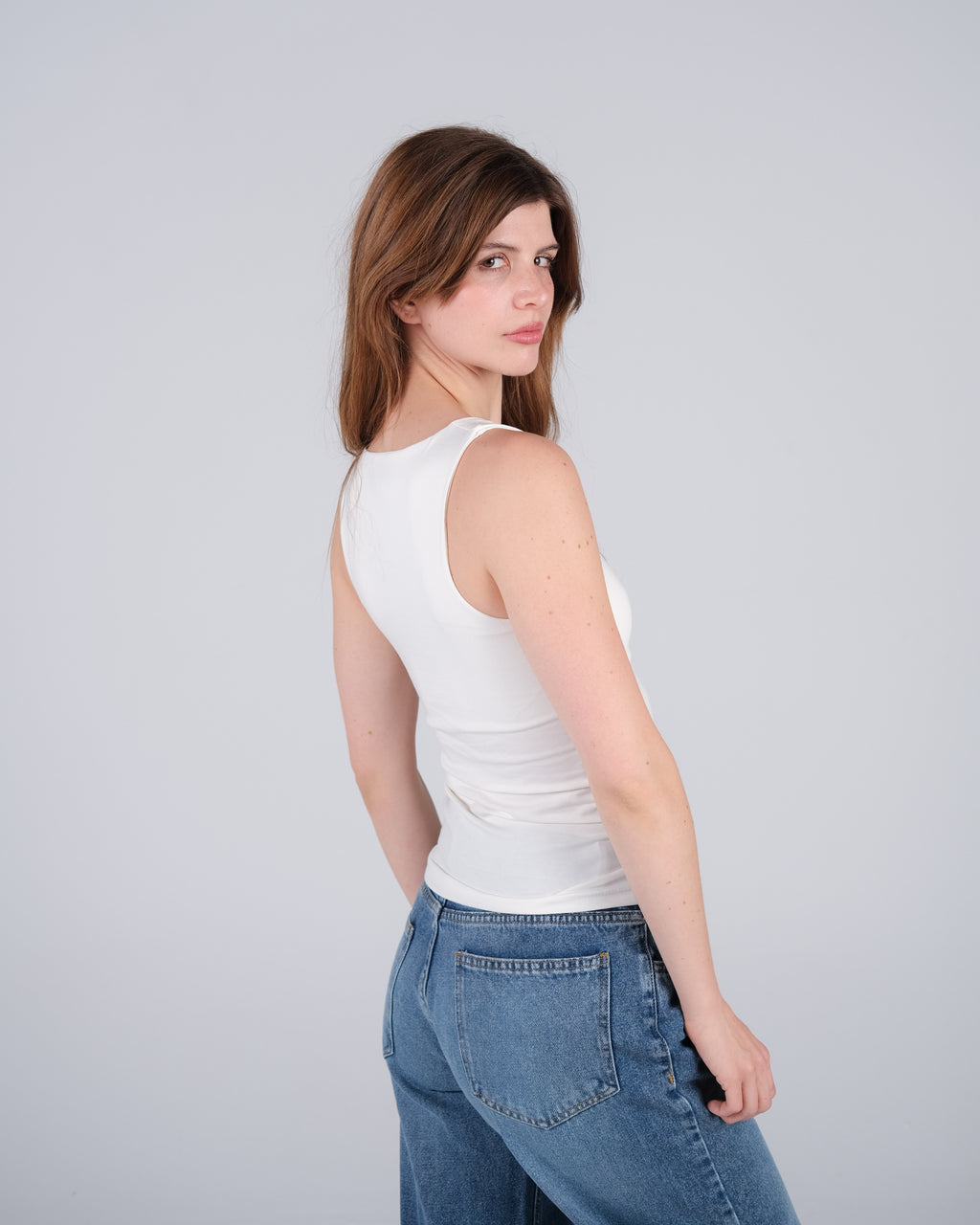 Square Neck Tank Top