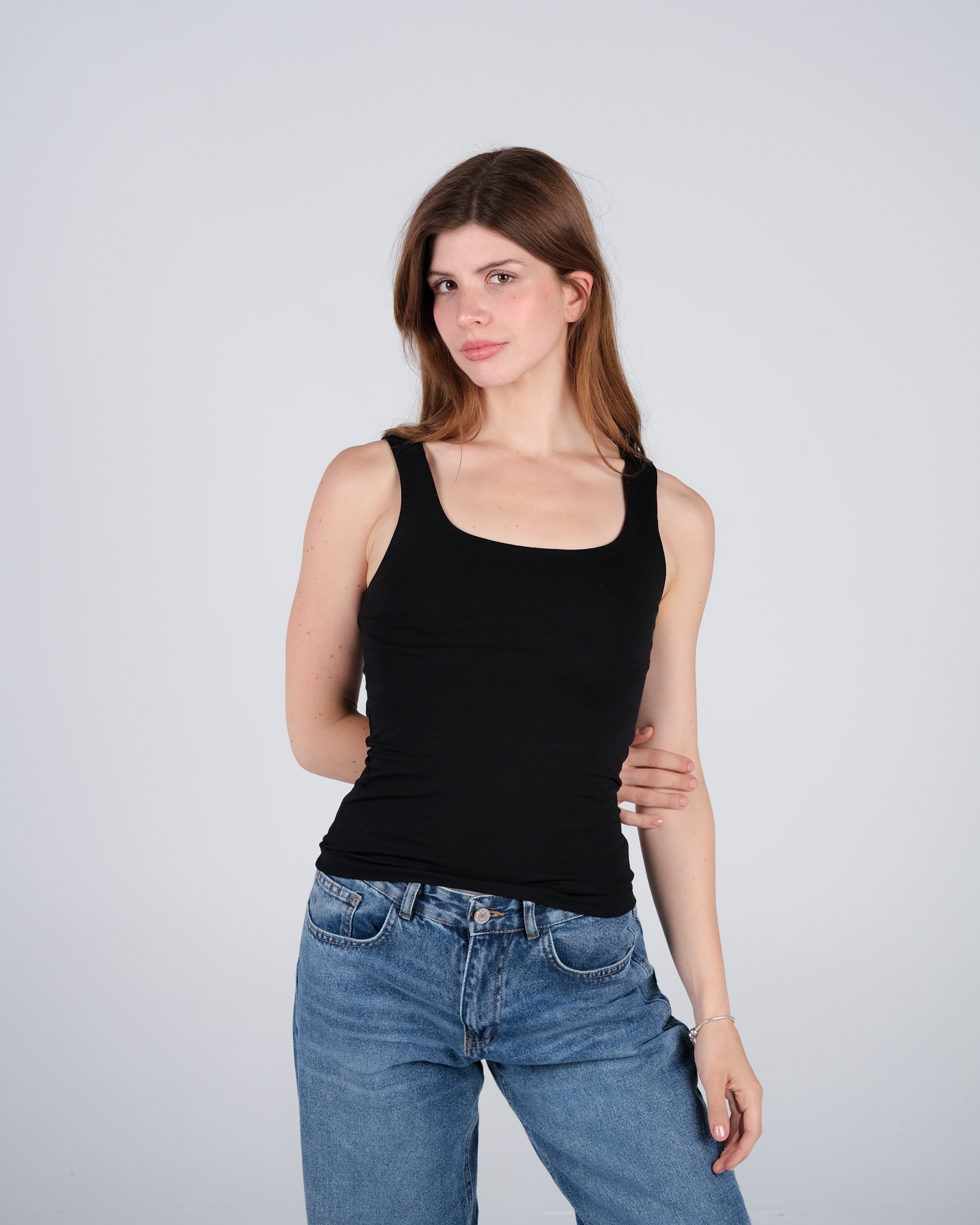 Square Neck Tank Top