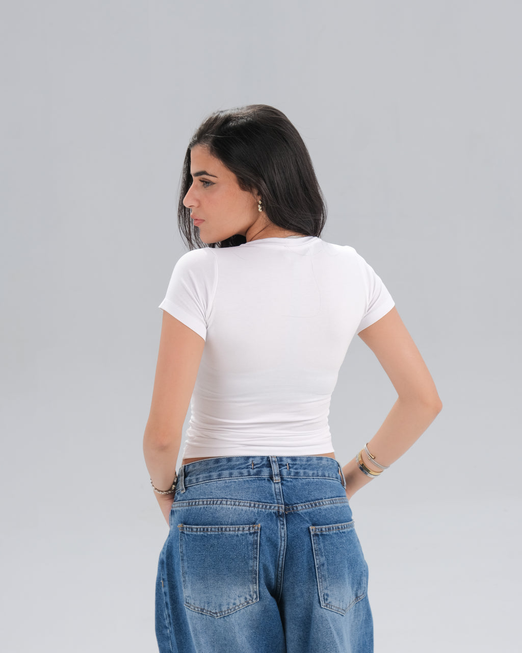 Fitted Short Sleeve Top