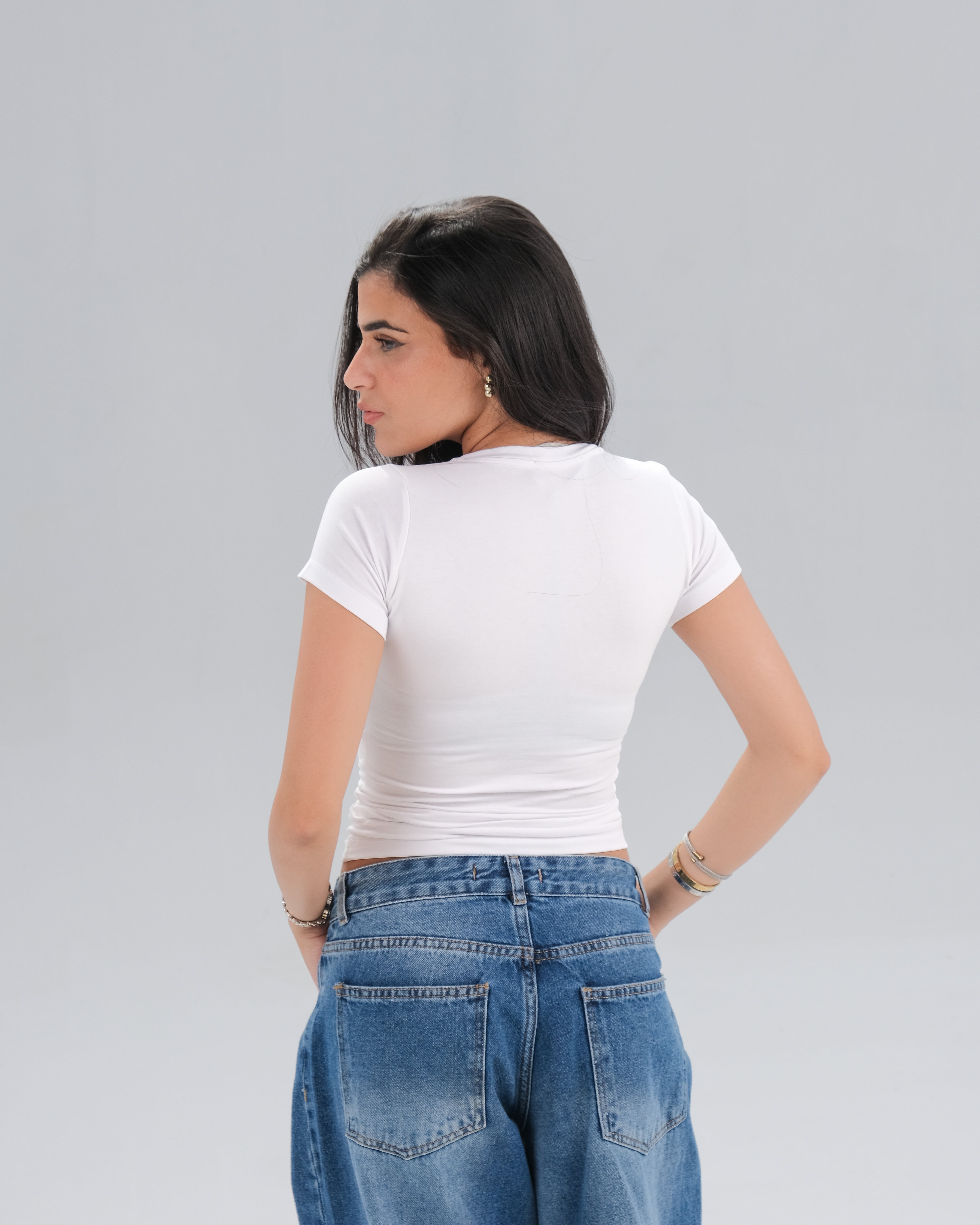 Fitted Short Sleeve Top