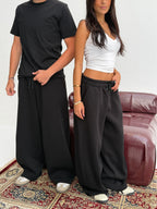 Black Balloon Fit Sweatpants