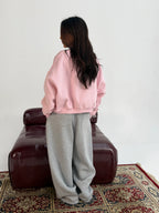 Pink Oversized Sweatshirt