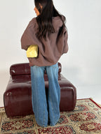 Light Brown Oversized Hoodie