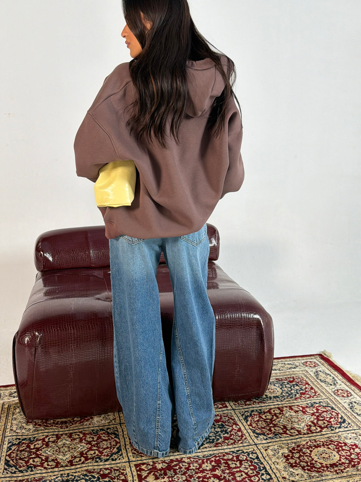 Light Brown Oversized Hoodie