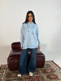 Baby Blue Oversized Hoodie