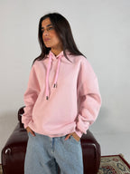 Pink Oversized Hoodie