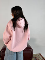 Pink Oversized Hoodie